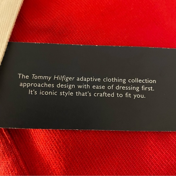 NWT Tommy Hilfiger Adaptive Rugby Men’s 2XL Color Block Velcro Brand Closure - Picture 2 of 13